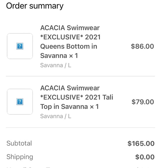 Acacia Swim Set, L, Tali Top & Queens Bottom in Savanna - Picture 5 of 5